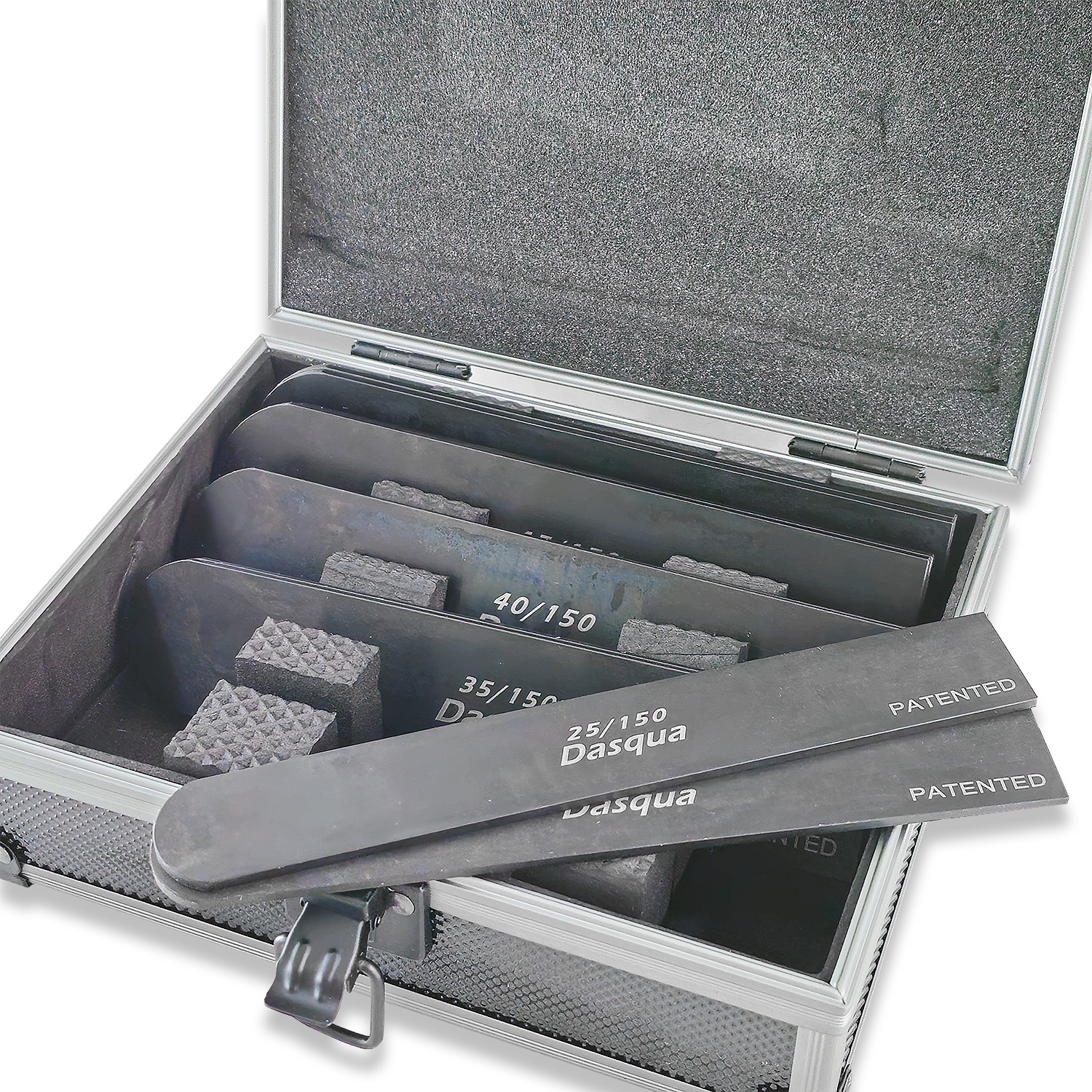 Dasqua 5 Pair Premium Magnetic Parallel Set 2.5mm Wide 150mm Long 1801-0115 - Image 2