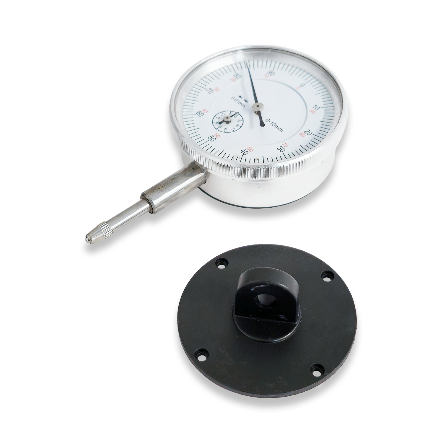 Dial Test Indicator 0-10mm with lug back graduated 0.01mm - Image 2