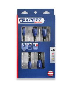 Alternative view of Britool Expert by Facom E160902 6pc screwdriver set slotted Phillips®