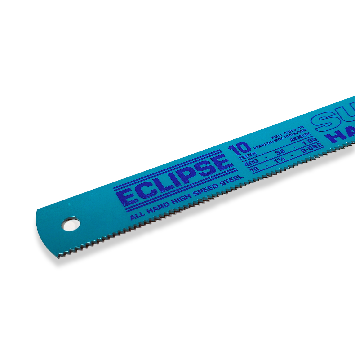 Eclipse HSS Power Hacksaw Blade 400 x 32 x 1.6mm/16"x 1.1/4" .062 10TPI AE353K - Image 2