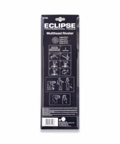 ECLIPSE Multi Head Riveter For 2, 3, 4 & 5mm Rivets 2780 - Image 4