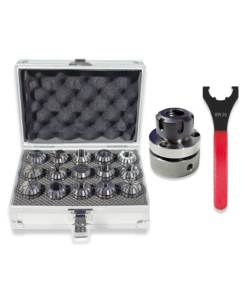 ER25 COLLET CHUCK MYFORD THREAD WITH FULL COLLET SET "2PC SET"