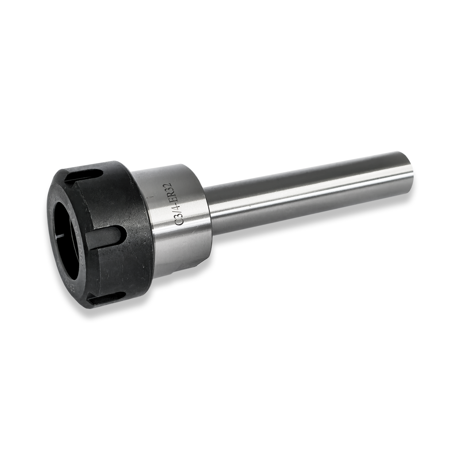 ER32 COLLET CHUCK 3/4" STRAIGHT SHANK 100MM LONG 12MM DRAWBAR THREAD RDGTOOLS - Image 2