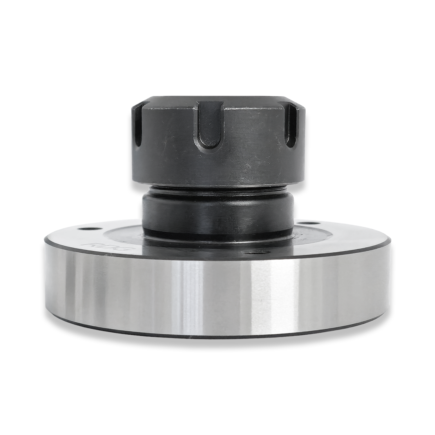 ER32 COLLET CHUCK ROUND BASE 3 MOUNTING HOLES 100MM BASE - Image 3