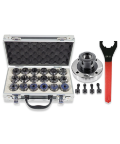 ER32 COLLET CHUCK ROUND BASE 4 HOLE ER32 COLLET SET 2-20MM + SPANNER