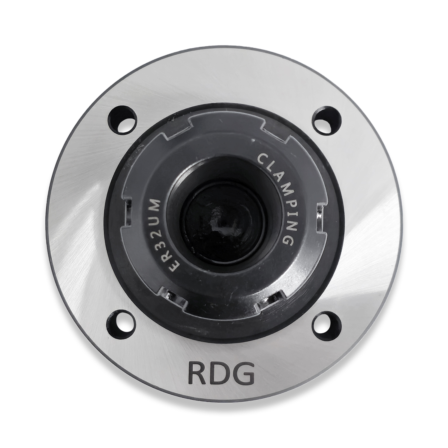 ER32 COLLET CHUCK WITH BASE PLATE FOR ROTARY TABLE 4 HOLES - Image 4