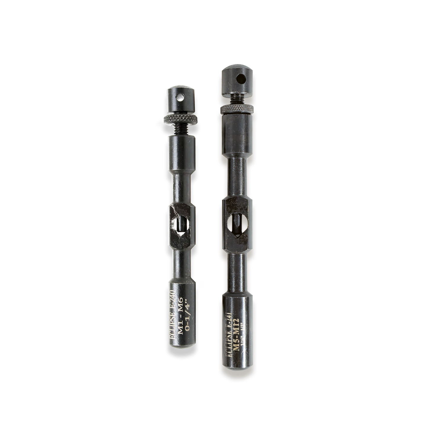Eclipse Bar Type Tap Wrench Set M1-M6 E240 & M3-M12 E241
