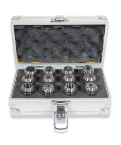 ER20 COLLETS 12PC BOXED SET 1.5-13MM CAPACITY IN STORAGE CASE RDGTOOLS