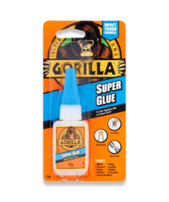 Gorilla Super Glue 15g Tube With Anti-Clog Cap 4044201