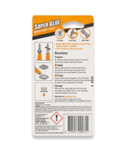 Alternative view of Gorilla Super Glue 2 x 3g Tubes With Anti-Clog Cap 4044101