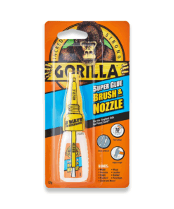 Gorilla Super Glue Brush & Nozzle 12g Tube 4044501