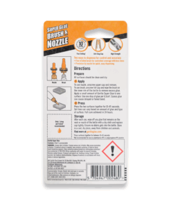 Alternative view of Gorilla Super Glue Brush & Nozzle 12g Tube 4044501
