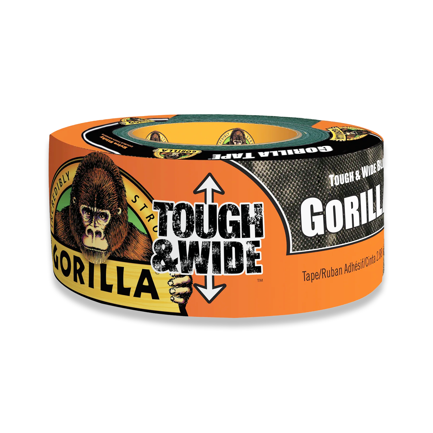 Gorilla Tape Black Tough & Wide 73mm x 27m 3044301