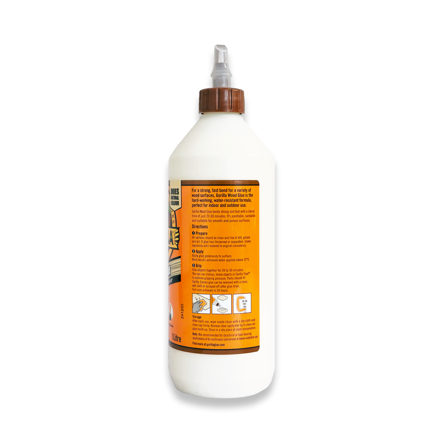 Gorilla Wood Glue 1L Bottle 5044361 - Image 2