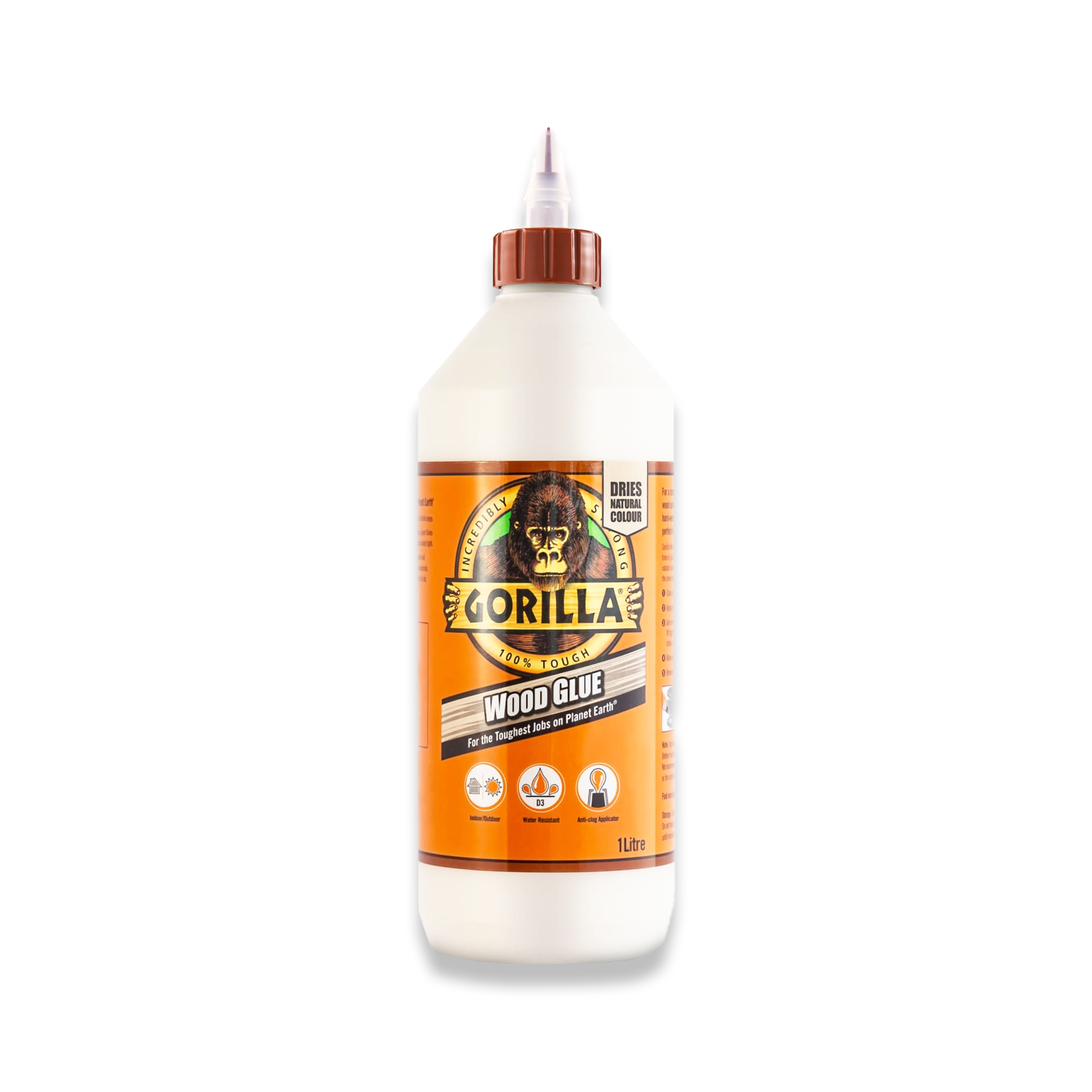 Gorilla Wood Glue 1L Bottle 5044361