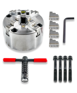 HBM 100MM 4 JAW SELF CENTERING CHUCK (FRONT MOUNT)