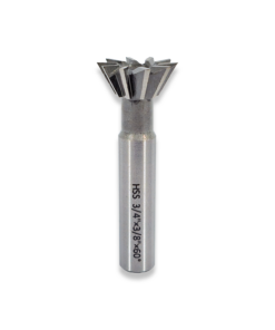 HSS DOVETAIL CUTTER 3/4" X 60 DEGREES