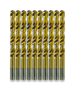 21/64" HSS Jobber Drill (pack of 10) tin-coated