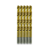 9.5mm HSS Jobber Drill (pack of 5) tin-coated