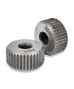 HSS KNURLING WHEELS HSS 3/4" DIA STRAIGHT CUT "COARSE"