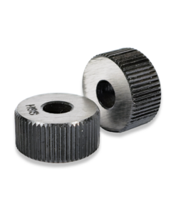 HSS KNURLING WHEELS HSS 3/4" DIA STRAIGHT CUT "MED"