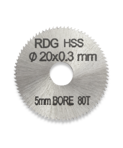 Hss Slitting Saw 20mm X 0.3mm X 5mm bore