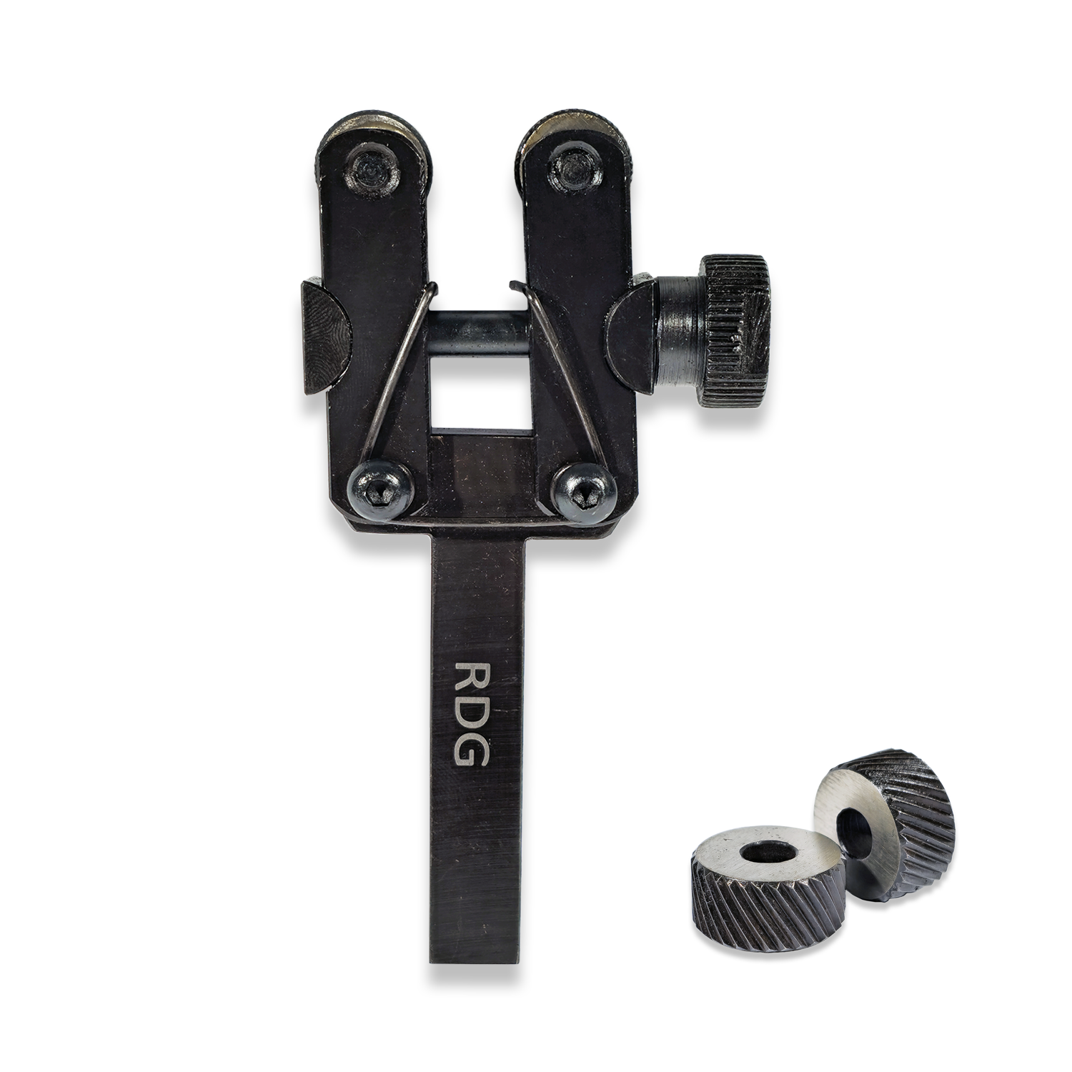 INDUSTRIAL KNURLING TOOL WITH COARSE WHEELS