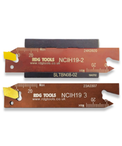 Indexable Parting Tool 8mm shank 2 Bladed 2 Inserts