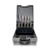 Industrial Quality Carbide Burr Set 10pc 6mm shank double cut