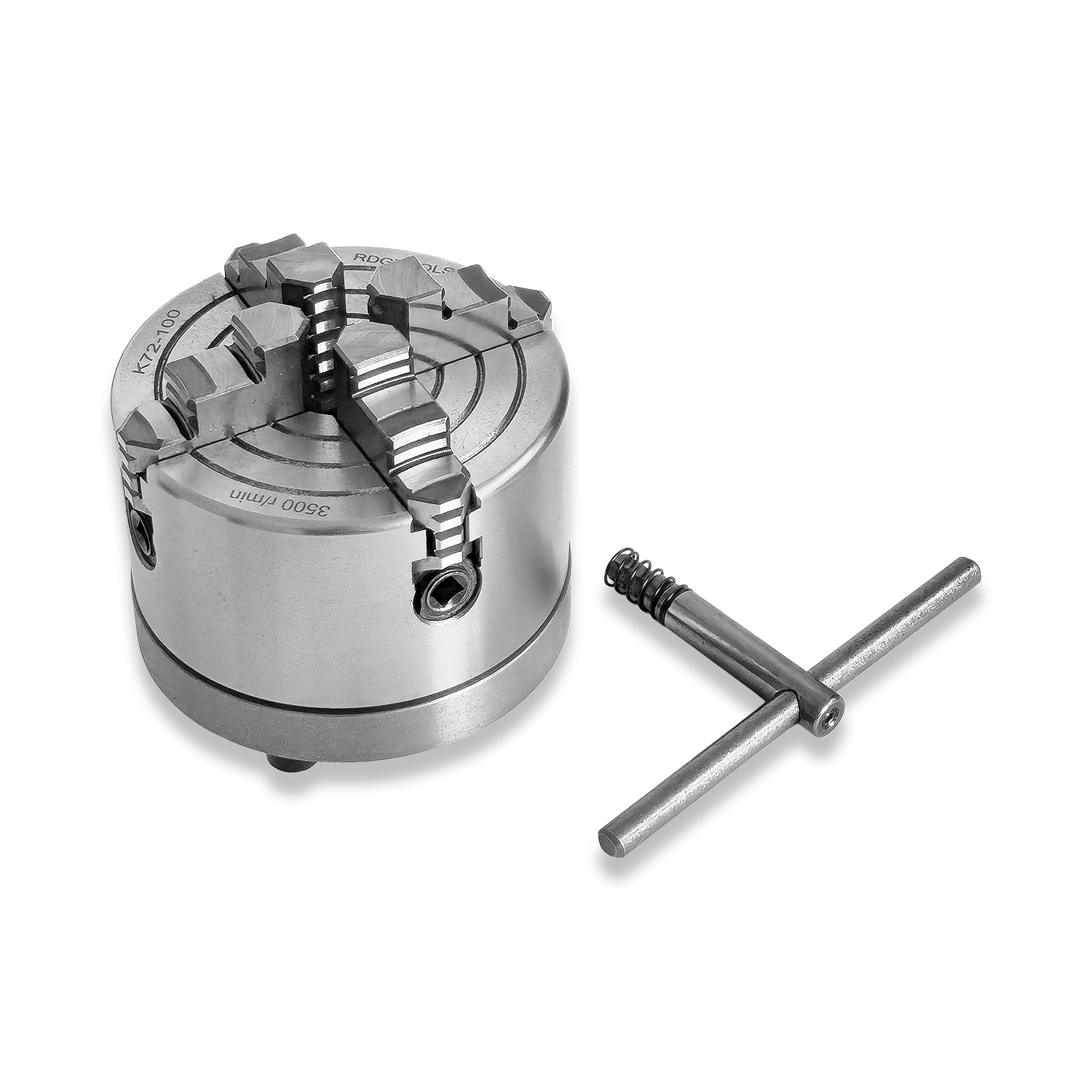 K72 100MM 4 JAW INDEPENDENT LATHE CHUCK MYFORD FITTING SUPER 7 ML7