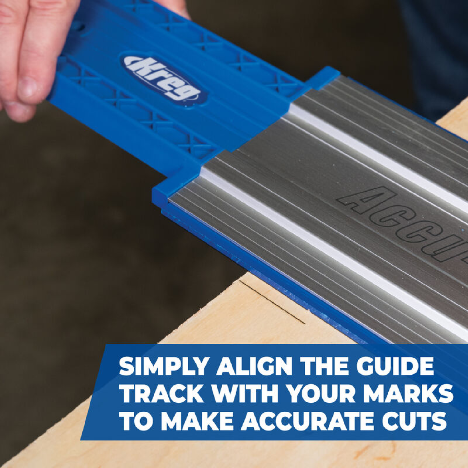 Kreg Accu-Cut Track Guide KMA2700 50in Circular Saw Track Guide - Image 7