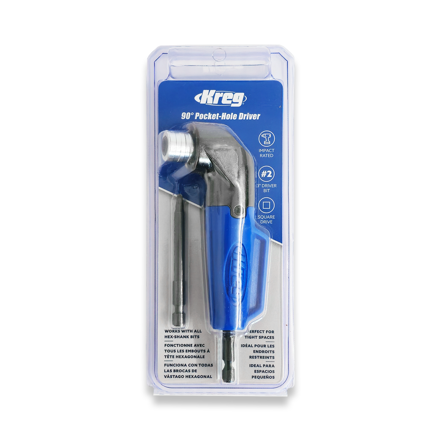 Kreg 90° Pocket Hole Driver KDRV-90DG Angled Chuck - Image 2