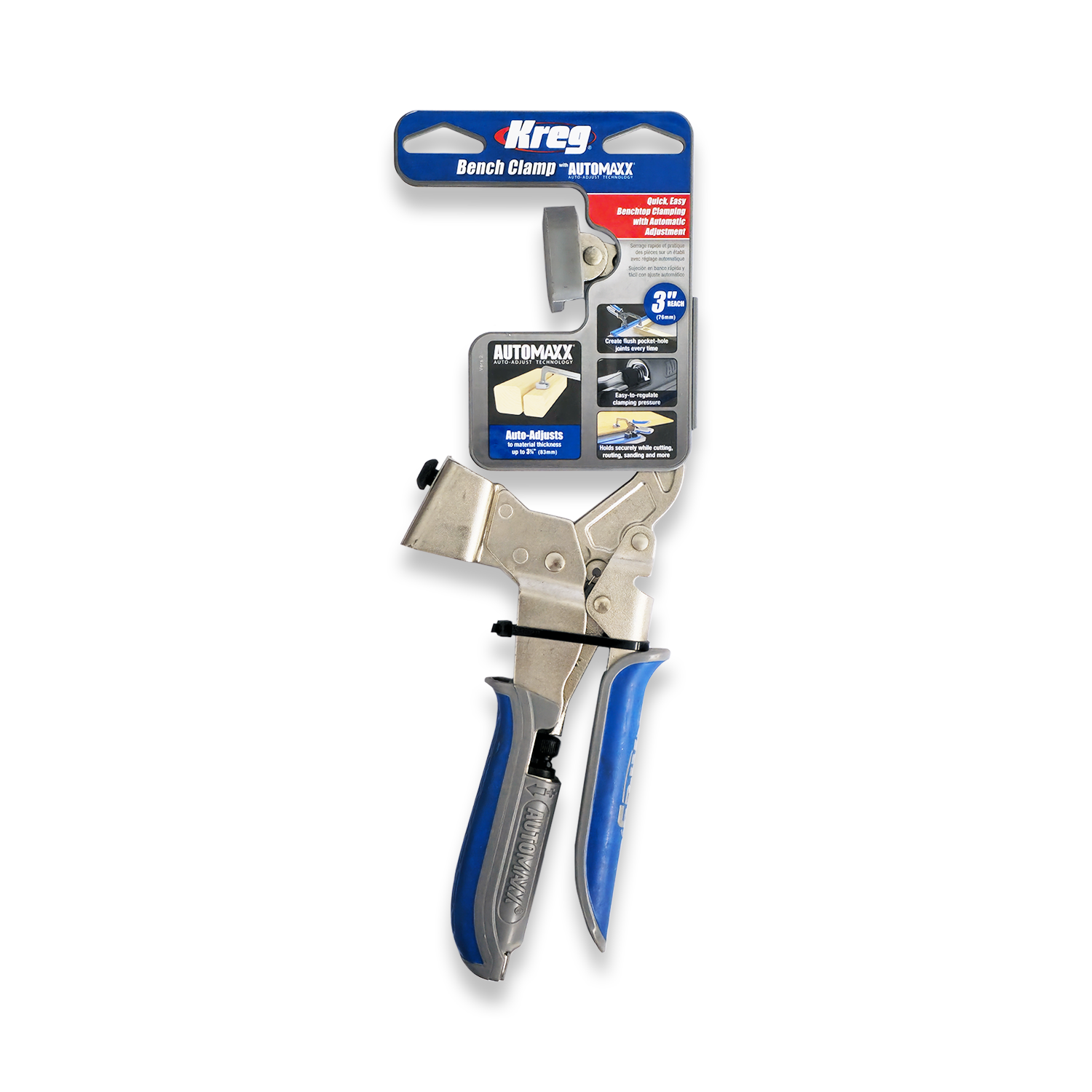 Kreg Bench Clamp 3"/76mm Bench Clamp With Automaxx KBC3 - Image 2