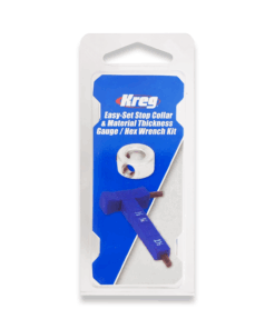 Alternative view of Kreg Easy-Set Stop Collar & Material Thickness Gauge/Hex Wrench Kit KPHA330