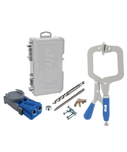 Kreg R3 Pocket Hole Jig R3-INT Pocket Hole System + KHC-PREMIUM 3" face clamp