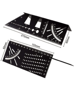 Layout mitre gauge angle stop marking gauge 45 90° 3D square aluminium 1804-1106 - Image 5