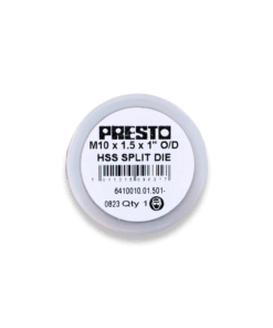 Presto M10 X 1.5 HSS Circular split die