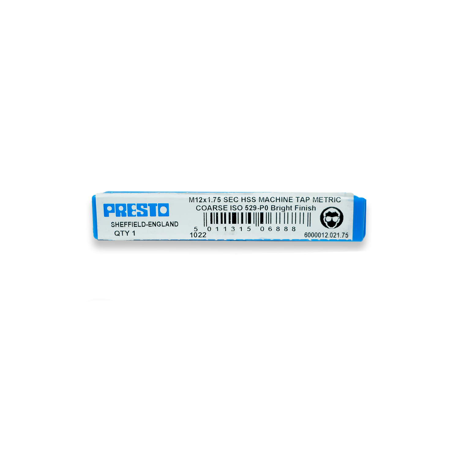 PRESTO M12 x 1.75 HSS Second Tap