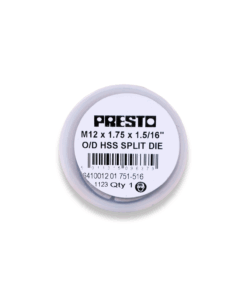 Presto M12 X 1.75 HSS Circular split die