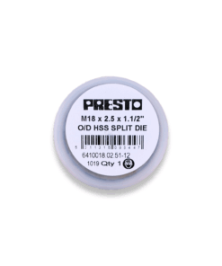 Presto M18 X 2.5 HSS Circular split die