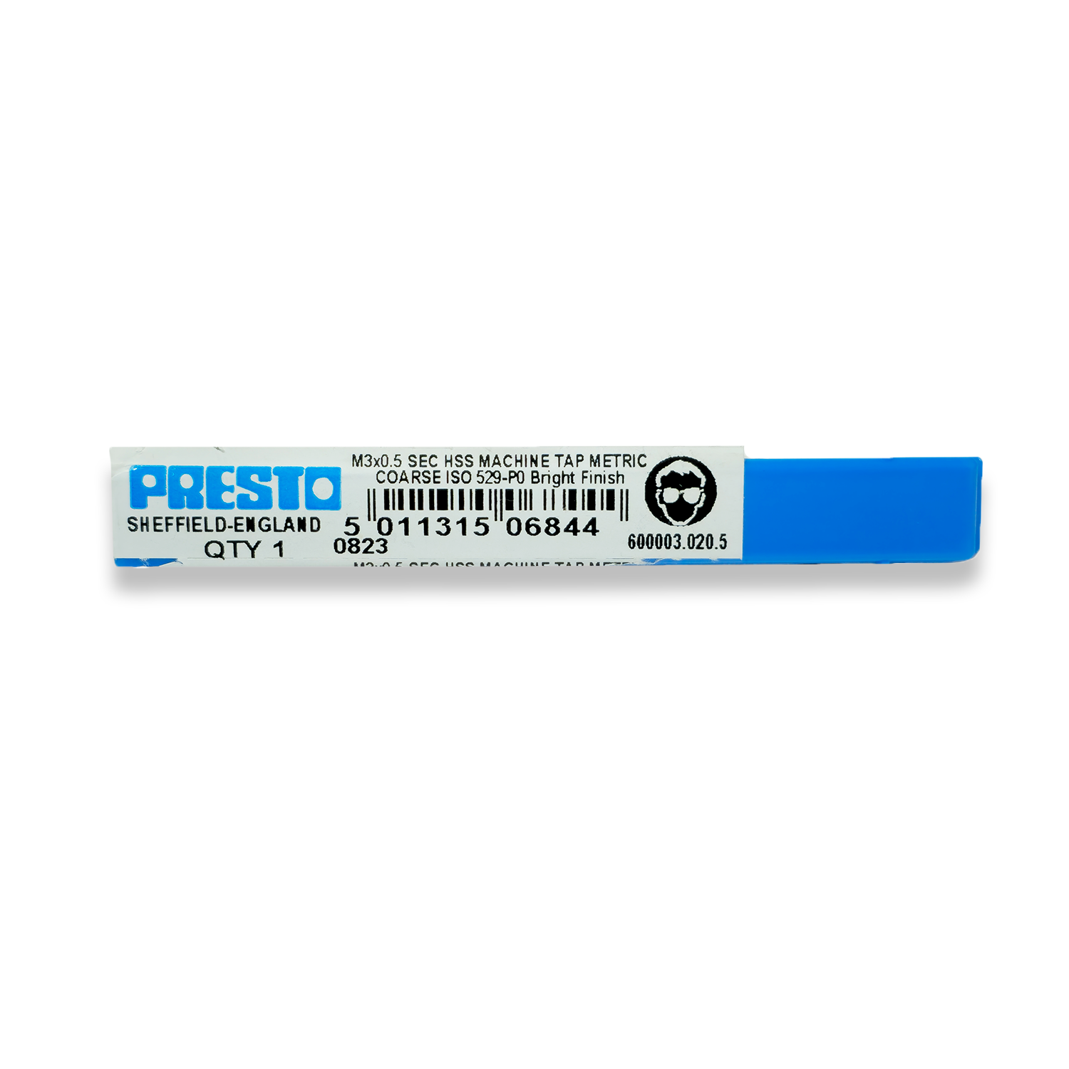 PRESTO M3 x 0.5 HSS Second Tap