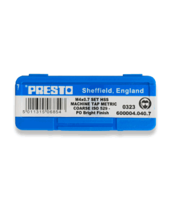 Presto M4 X 0.7 HSS Machine tap set