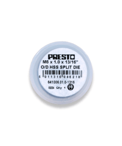 Presto M6 X 1.0 HSS Circular split die
