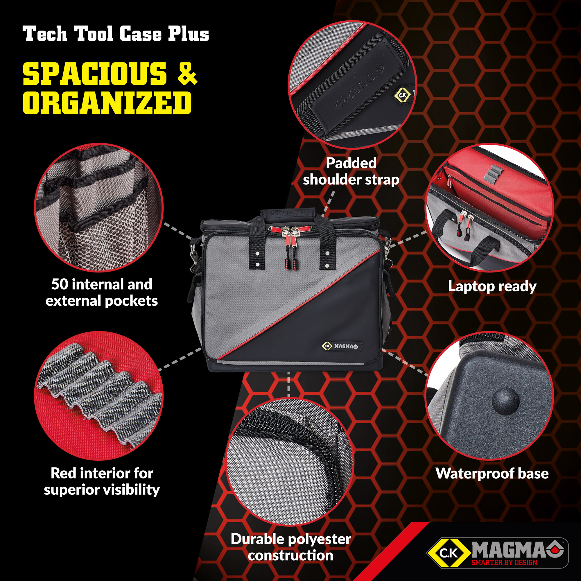 CK Magma Technicians Tool Case Plus MA2632 - RDG Tools