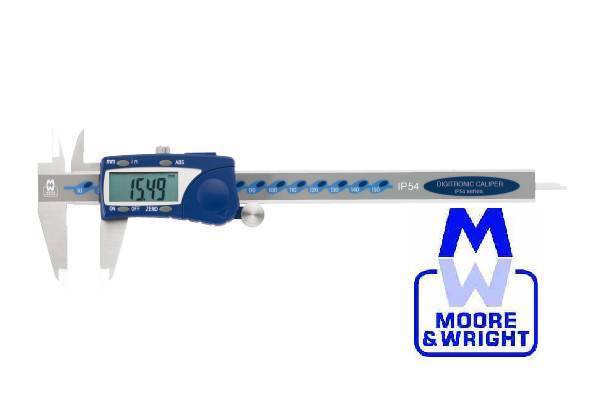 Moore & Wright 0-150mm | 0-6" Water Resistant Digital Vernier Caliper MW110-15WR