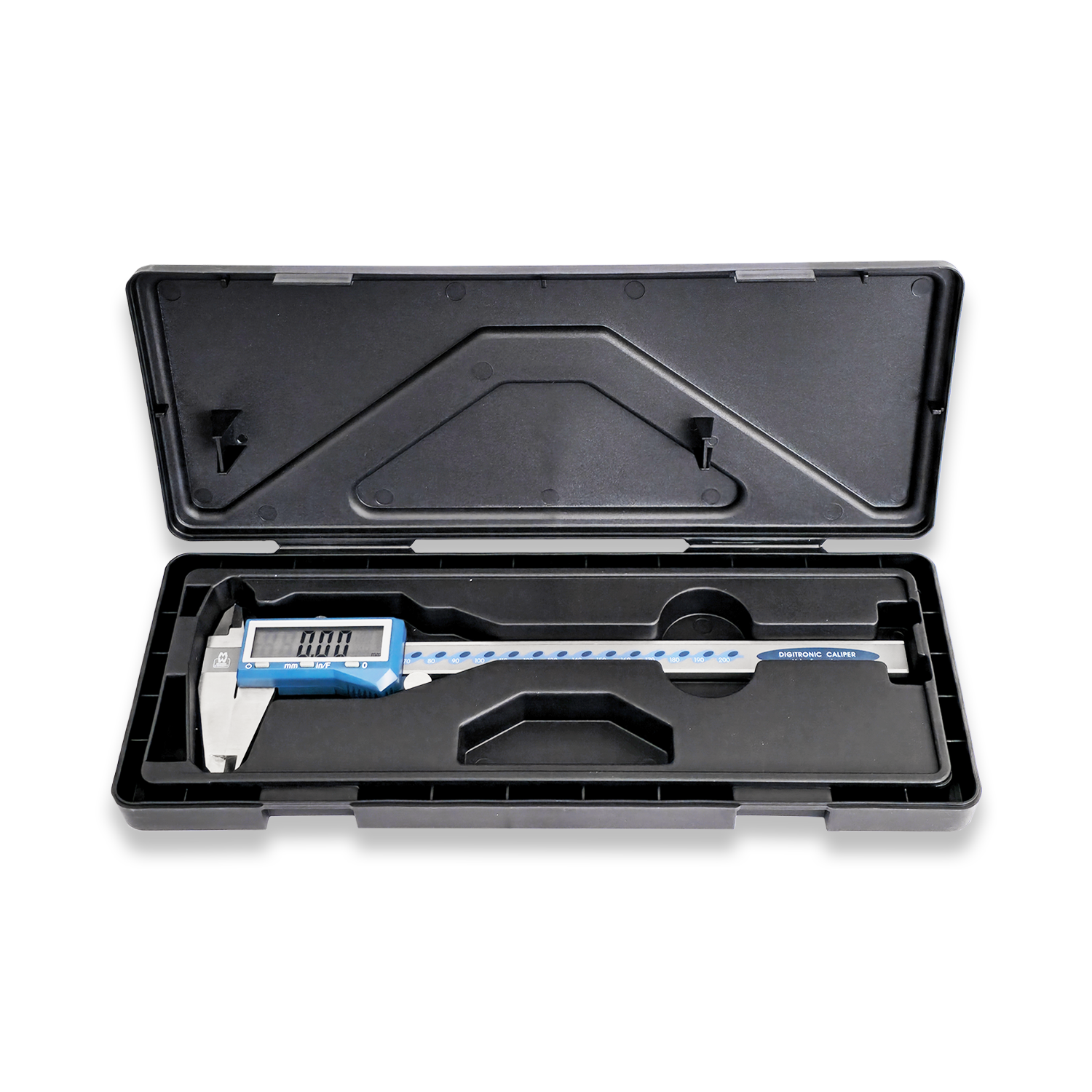 Moore & Wright 0-8"/0-200mm Fraction Digital Vernier Caliper MW110-20DFC - Image 3