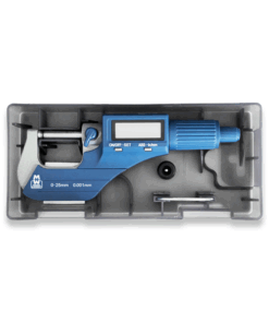 Alternative view of Moore & Wright Digital Micrometer 0-25mm/0-1" MW200-01DBL