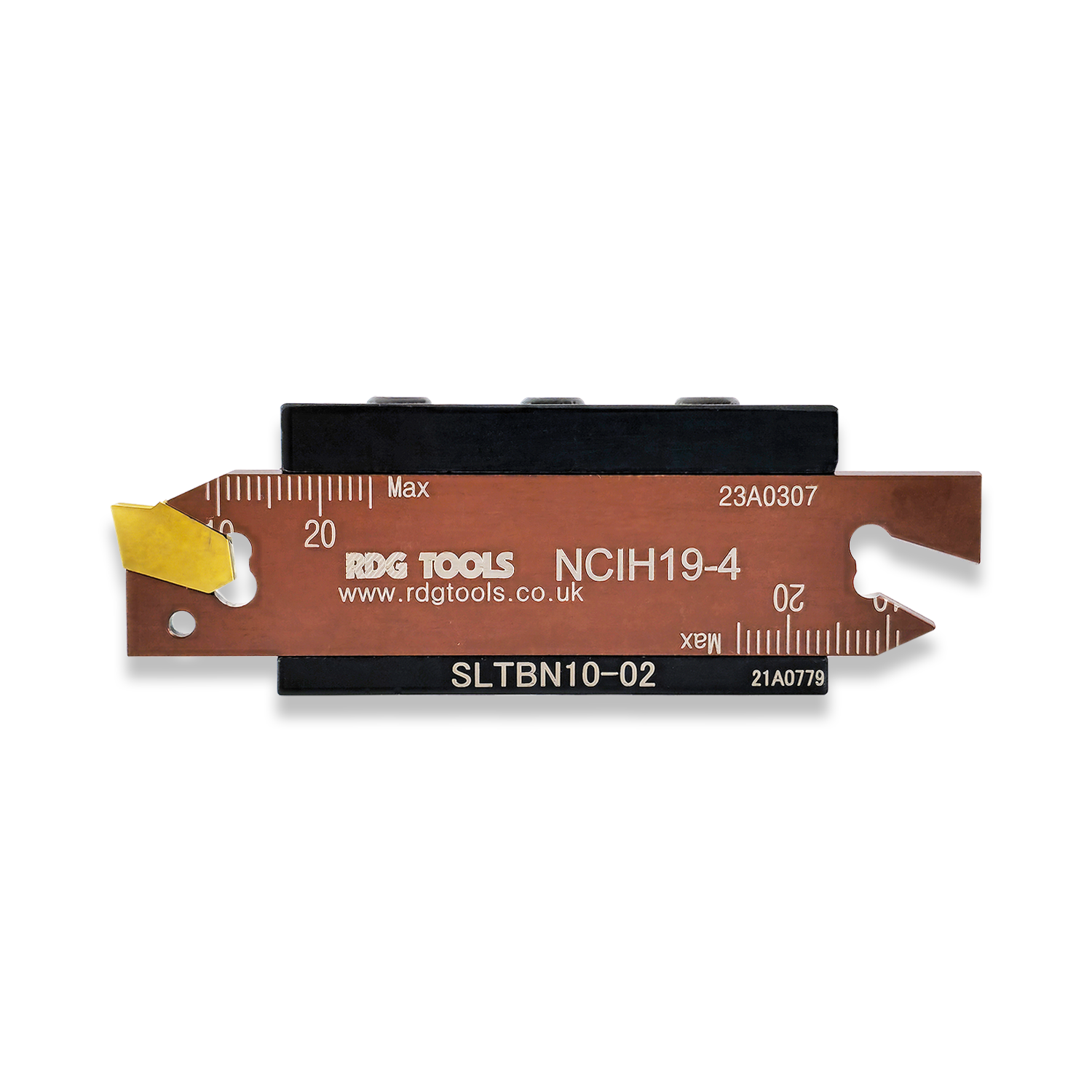 PARTING SYSTEM TOOL 10MM BLOCK 19MM BLADE 4MM INSERT