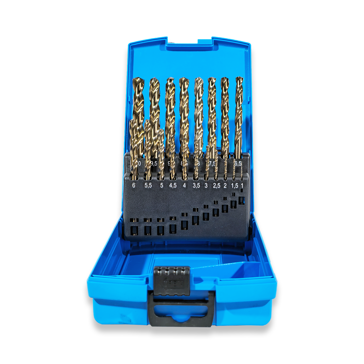 PRESTO 1.0mm-10.0mm 19PC HSS Cobalt Drill Set