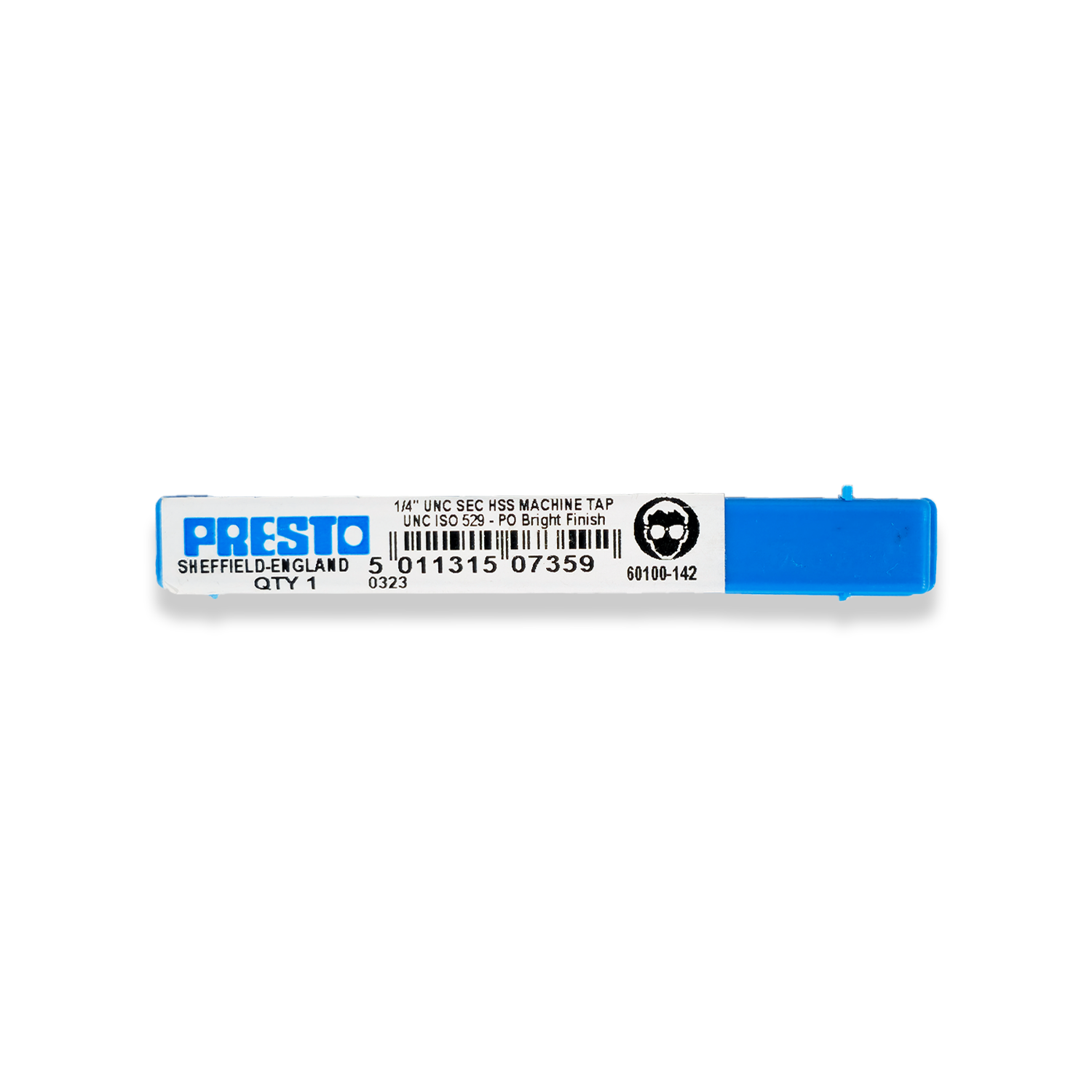 Presto 1/4" UNC HSS Second Machine Tap